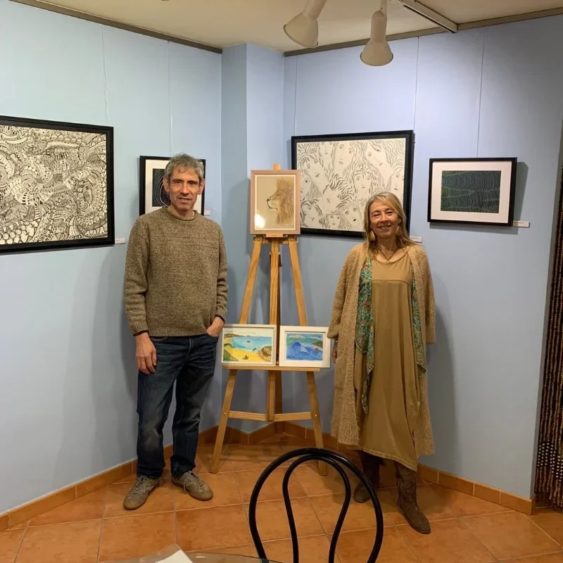 Expo Clara Prat Roig y Manel Prat Roig en Torelló